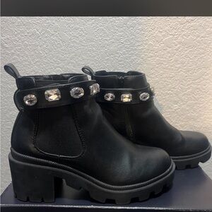 A New Day Black Ankle Boots